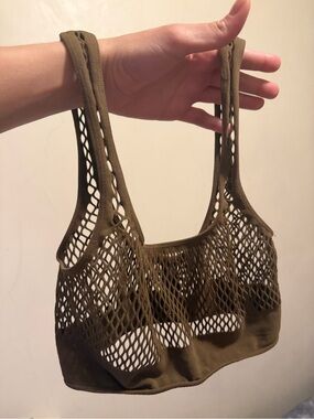 SKIMS Jasper Mesh Fishnet Bralette XXS-Small